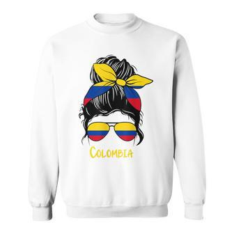 Colombiana Colombian Girl Mujer Colombia Sweatshirt | Mazezy