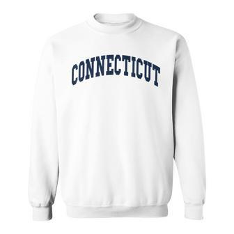 Connecticut - Ct - Throwback Design - Classic Sweatshirt | Mazezy