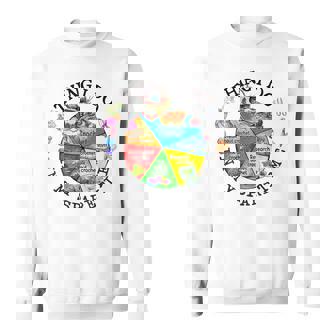 Crochet Things I Do In My Spare Time Funny Crochet Sweatshirt | Seseable UK