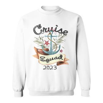 Cruise Squad 2023 Family Cruise Trip Vacation Holiday Sweatshirt | Mazezy