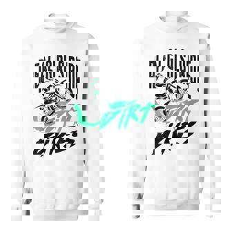 Cute Real Girls Ride Dirt Bikes | Funny Motorbike Racer Gift Sweatshirt | Seseable UK