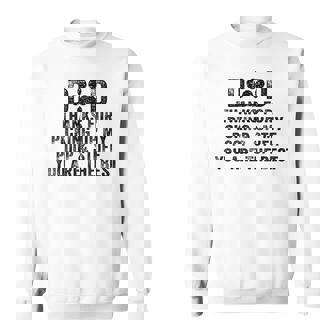 Dad Thanks For Picking Up My Poop And Stuff You Are The Best Sweatshirt | Mazezy