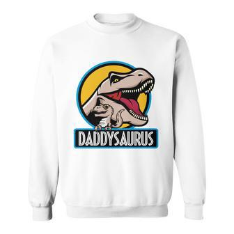Daddysaurus Rex Fathers Day Sweatshirt - Monsterry UK