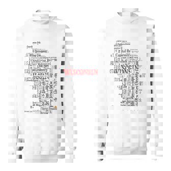 Drink Local Wisconsin State Brewery Beer Men Women Sweatshirt Graphic Print Unisex - Thegiftio