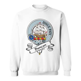 Duncan Clan Badge Sweatshirt - Seseable