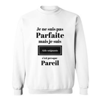 Edition Limitée Aide Soignante Sweatshirt - Seseable