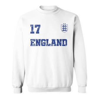 England Soccer Jersey Number Sevenn British Flag Futebol Men Women Sweatshirt Graphic Print Unisex - Thegiftio UK