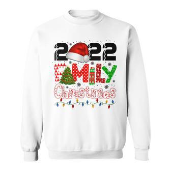 Family Christmas 2022 Merry Xmas Ball Light Garden Reindeer Men Women Sweatshirt Graphic Print Unisex - Seseable