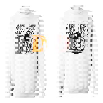 Fathers Day Dad Of Both Basketball Dad Dance Dad Sweatshirt - Thegiftio