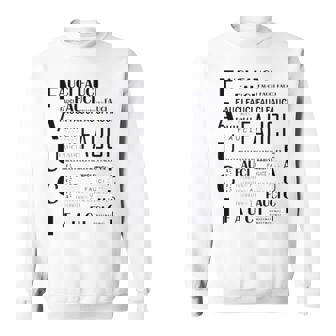 Fauci Typographic Will Ferrell Fauci Sweatshirt | Mazezy