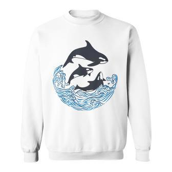 Funny Whale Shark Funny Cute Goods Clothes Gift Mens Original Summer Sweatshirt | Mazezy