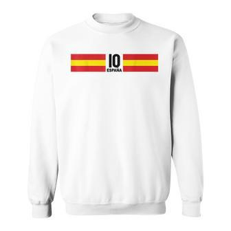 Fussball Spanien Fussball Outfit Fan Sweatshirt - Seseable