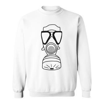 Gasmask Military Soldier Gift Germany Gas Attack Sweatshirt | Mazezy