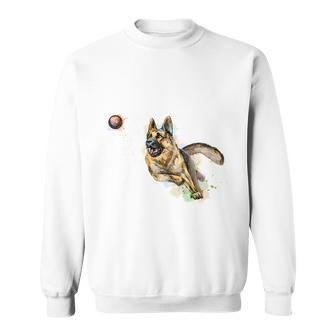 German Shepherd Dog V2 Sweatshirt - Monsterry