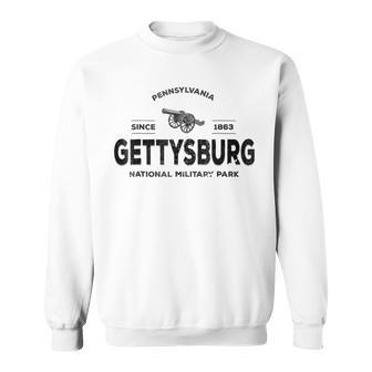 Gettysburg Park 1863 National Military Park Graphic Sweatshirt | Mazezy