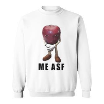 Goofy Ahh Merch Apple Me Asf T Sweatshirt | Mazezy