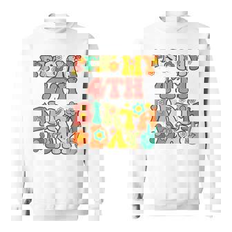Groovy Its My 4Th Birthday Cute 4Th Birthday Sweatshirt | Mazezy
