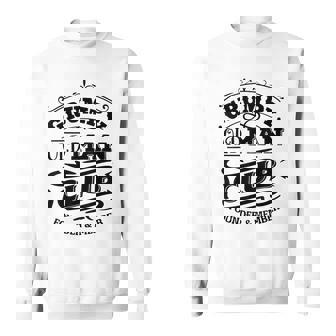 Grumpy Old Man Club Funny Birthday Unique Novelty Item Sweatshirt - Thegiftio UK