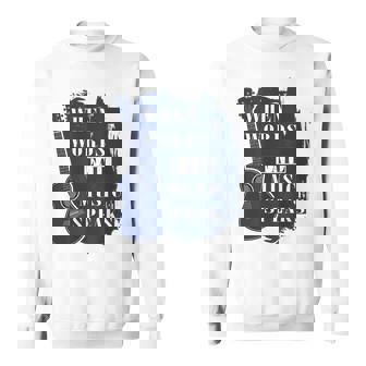 Guitar Music Lover When Words Fail Music Speaks Men Women Sweatshirt Graphic Print Unisex - Thegiftio