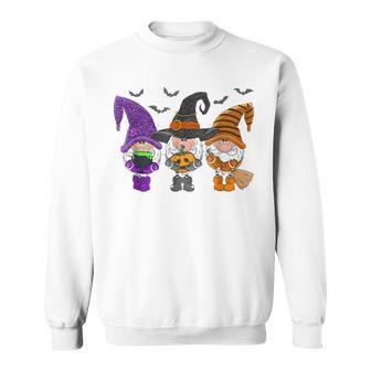 Halloween Gnomes Cute Autumn Pumpkin Fall Funny Gift Holiday Men Women Sweatshirt Graphic Print Unisex - Thegiftio UK