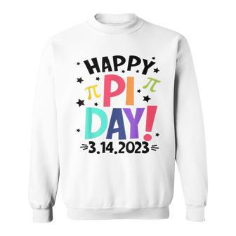 Happy Pi Day 314159 Pi Day Mathemetic Teacher Sweatshirt - Seseable