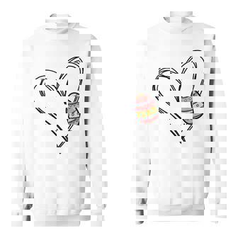 Heart Easter Family Matching Happy Easter Day Bunny Egg Hunt Sweatshirt | Mazezy