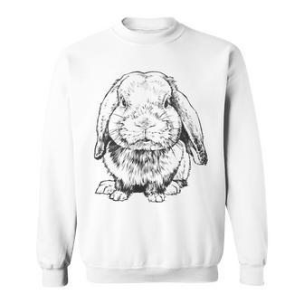 Holland Lop Mom Rabbit Bunny Dad Easter Day Sweatshirt - Thegiftio UK