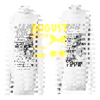 I See God August Birthday Christian Mothers Day Sweatshirt - Seseable