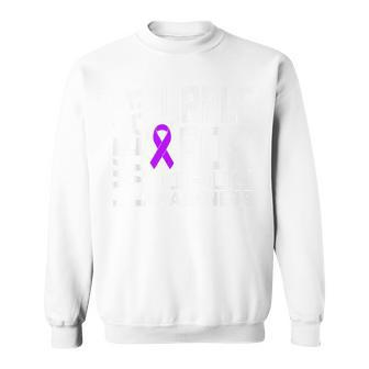 I Wear Purple For Lupus Awareness Month Sweatshirt | Mazezy