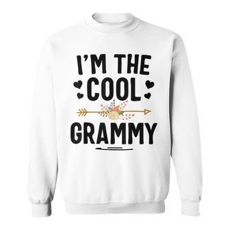 Im The Cool Grammy Mothers Day Gifts Men Women Sweatshirt Graphic Print Unisex - Seseable