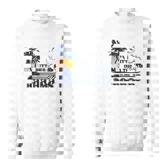 It Is Better In The Bahamas Vintage 80S Men Women Sweatshirt Graphic Print Unisex - Thegiftio UK