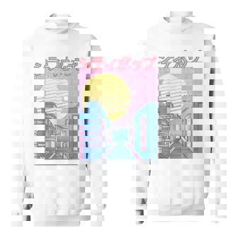 Japan City Pop Kawaii 80S Japanese Anime Music Aesthetic Sweatshirt | Mazezy