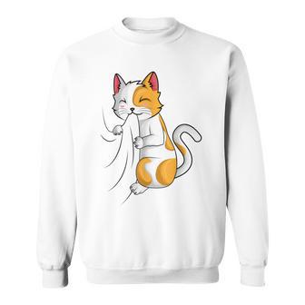 Katzen Katzenliebhaber Kätzchen Mädchen Kinder Damen Sweatshirt - Seseable