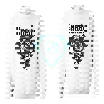 Kennedy Clan Scottish Name Coat Of Arms Tartan Sweatshirt | Mazezy