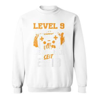 Kinder Level 9 Jahre Geburtstags Junge Gamer 2013 Geburtstag Sweatshirt - Seseable