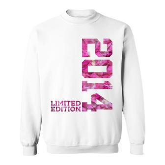 Kinder Pink 8 Jahre 8 Geburtstag Limited Edition 2014 Sweatshirt - Seseable