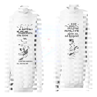 Lustiges Skifahren Sweatshirt für Mädchen, Party & Pistenspaß Motiv - Seseable