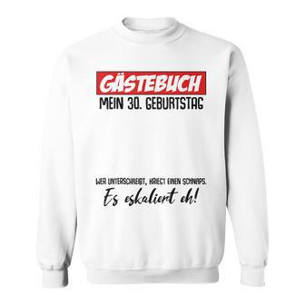 Lustiges Sweatshirt zum 30. Geburtstag für Männer, Frauen Geschenkidee - Seseable