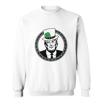 Make St Patricks Day Great Again Donald Trump Sweatshirt - Monsterry