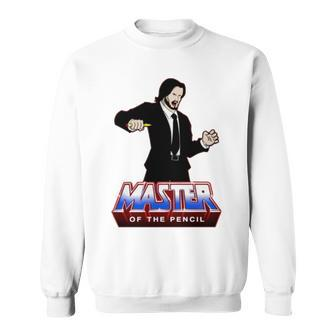 Master Of The Pencil T Sweatshirt | Mazezy