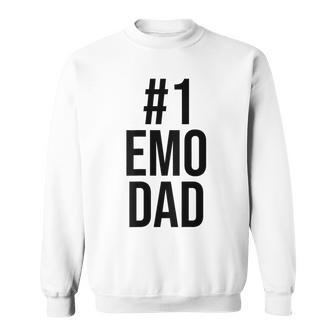 Mens 1 Emo Dad Sweatshirt | Mazezy