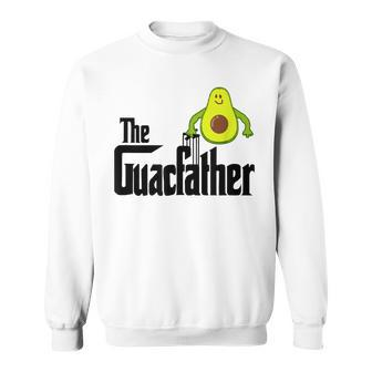 Mens The Guac Father Funny Guacamole Avocado Lover Gift Sweatshirt - Seseable