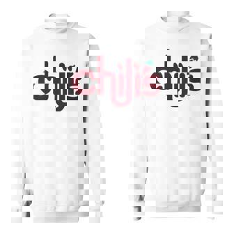 Mike Golic Jr Wearing Chilis T Sweatshirt | Mazezy