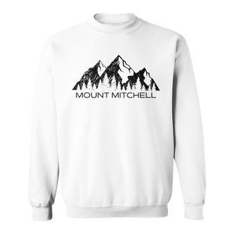 Mount Mitchell Appalachian Mountains North Carolina Gift Men Women Sweatshirt Graphic Print Unisex - Thegiftio UK