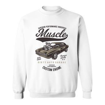 Muscle Car Club Sweatshirt - Monsterry