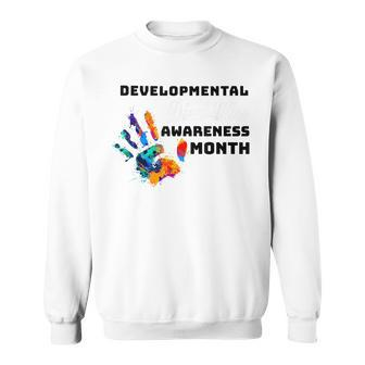 National Developmental Disabilities Awareness Month 2023 Sweatshirt | Mazezy