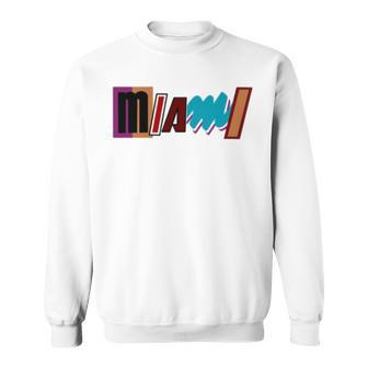 New Jersey Miami Aesthetic Sweatshirt | Mazezy