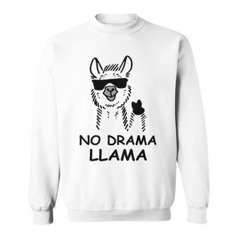 No Drama Llama Sweatshirt - Thegiftio UK