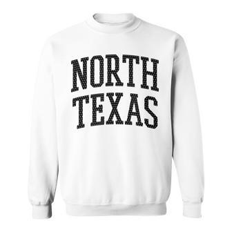 North Texas Arch Vintage College University Alumni Style Sweatshirt - Seseable