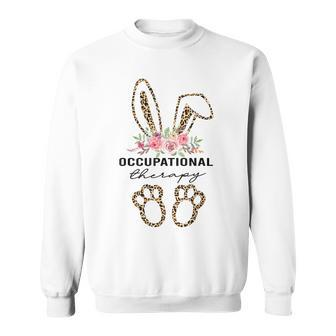 Occupational Therapy Easter Bunny Ot Occupational Therapist Sweatshirt | Mazezy